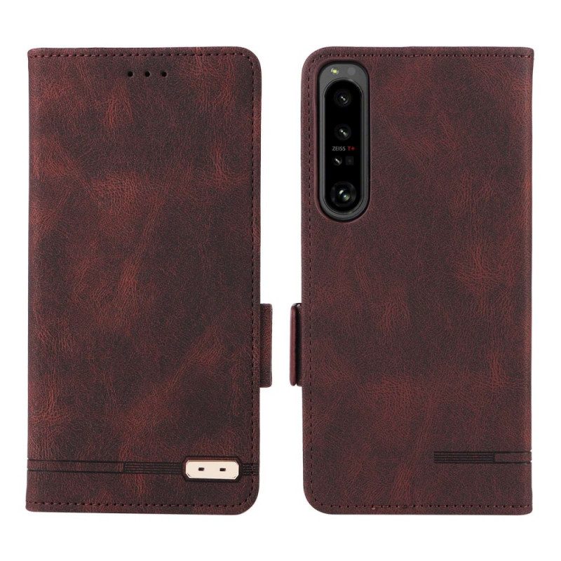 Folio-hoesje voor Sony Xperia 1 IV Luxe Finesse