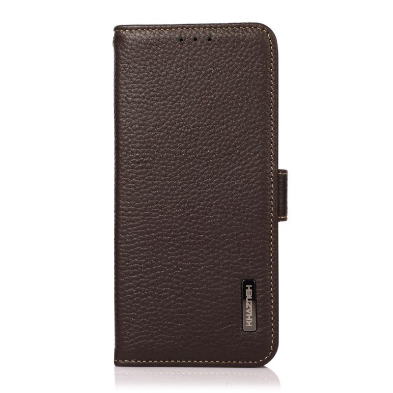 Folio-hoesje voor Sony Xperia 1 IV Lychee Leer Khazneh Rfid