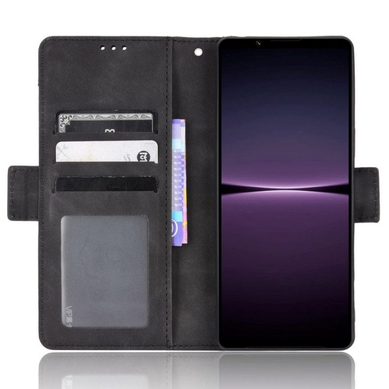 Folio-hoesje voor Sony Xperia 1 IV Premier Class Met Meerdere Kaarten