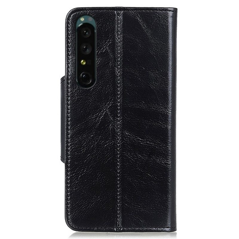 Folio-hoesje voor Sony Xperia 1 IV Sluiting Knop