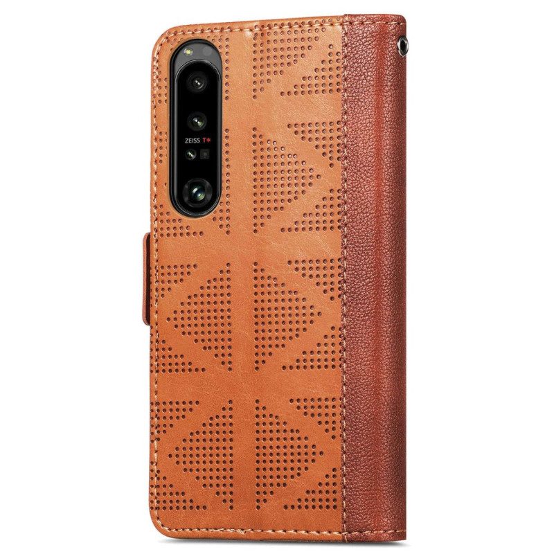 Folio-hoesje voor Sony Xperia 1 IV Stijlvol