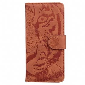 Folio-hoesje voor Sony Xperia 1 IV Tijger Print