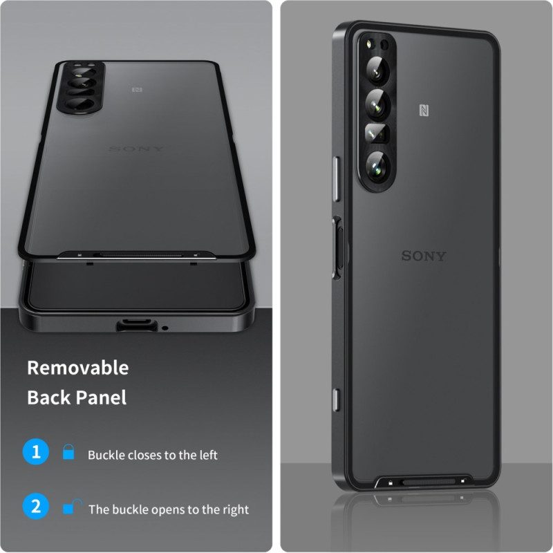 Hoesje voor Sony Xperia 1 IV Aluminium Profiel