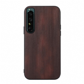 Hoesje voor Sony Xperia 1 IV Kunstleer