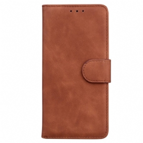 Leren Hoesje voor Sony Xperia 1 IV Effen Kleur