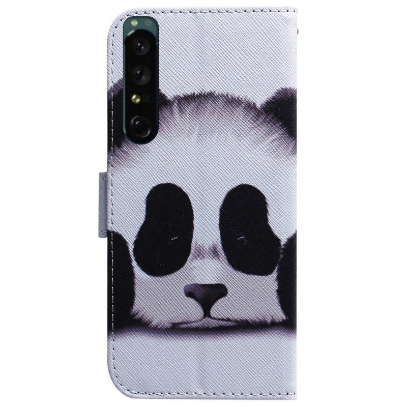 Leren Hoesje voor Sony Xperia 1 IV Panda