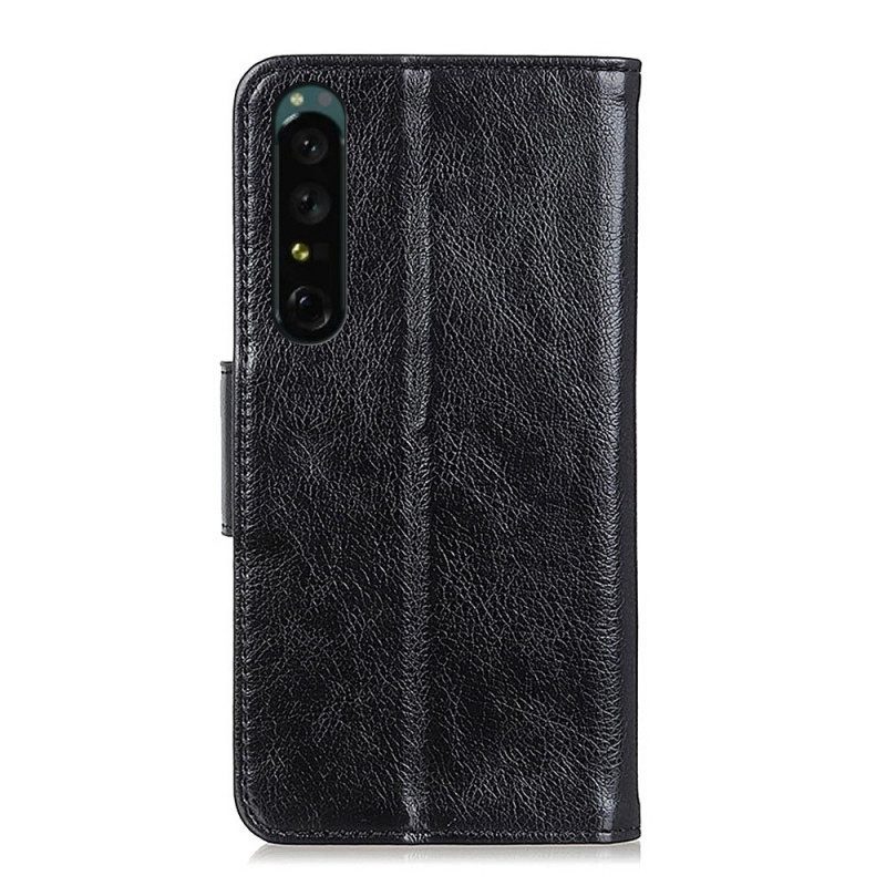 Leren Hoesje voor Sony Xperia 1 IV Splitnappaleer