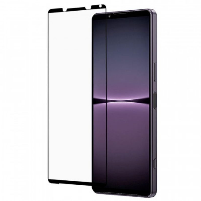 Sony Xperia 1 Iv Screenprotector Van Gehard Glas Met Zwarte Rand