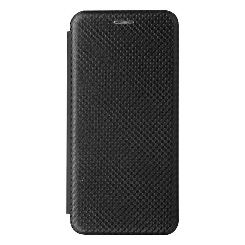 Bescherming Hoesje voor Samsung Galaxy S21 FE Folio-hoesje Koolstofvezel