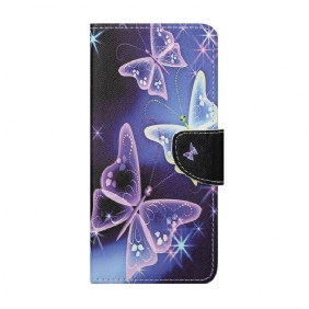 Flip Case voor Samsung Galaxy S21 FE Vlinders