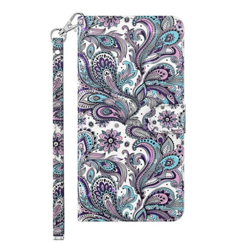 Folio-hoesje voor Samsung Galaxy S21 FE Chique Kant