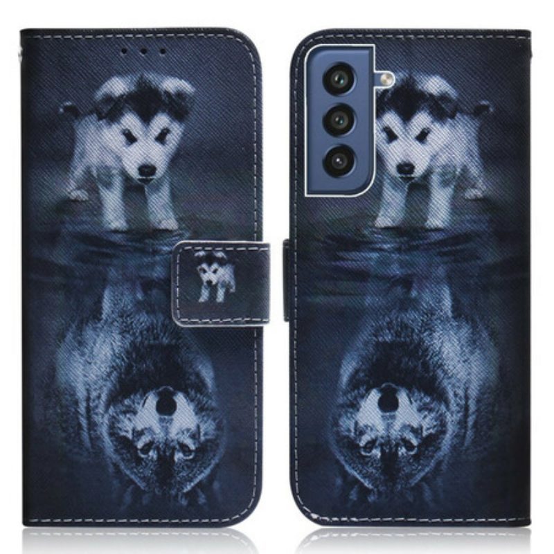 Folio-hoesje voor Samsung Galaxy S21 FE Ernesto De Wolf