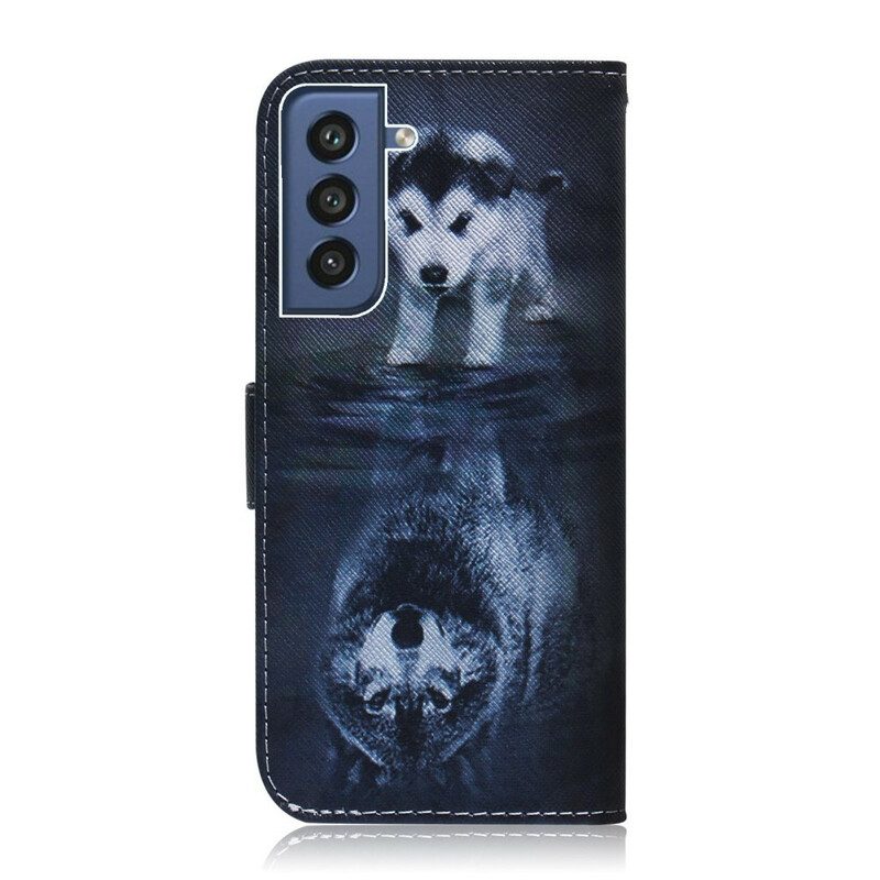 Folio-hoesje voor Samsung Galaxy S21 FE Ernesto De Wolf