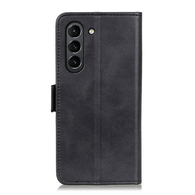 Folio-hoesje voor Samsung Galaxy S21 FE Flip Case Dubbele Klep