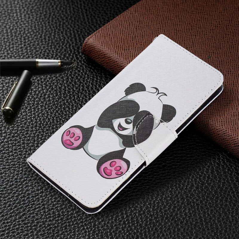 Folio-hoesje voor Samsung Galaxy S21 FE Panda-plezier