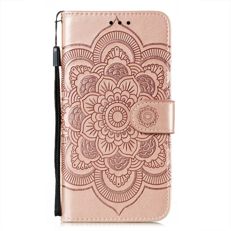 Folio-hoesje voor Samsung Galaxy S21 FE Volledige Mandala