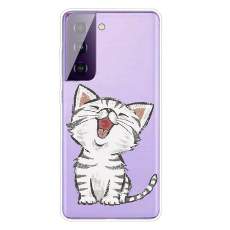 Hoesje voor Samsung Galaxy S21 FE Kat