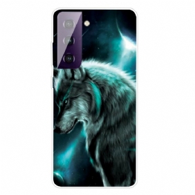 Hoesje voor Samsung Galaxy S21 FE Koninklijke Wolf