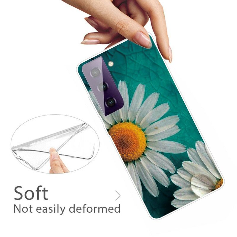 Hoesje voor Samsung Galaxy S21 FE Madeliefje