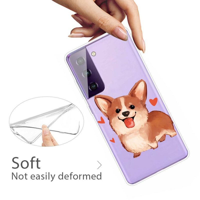 Hoesje voor Samsung Galaxy S21 FE Mijn Kleine Hond