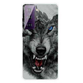 Hoesje voor Samsung Galaxy S21 FE Sublieme Wolf