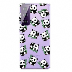 Telefoonhoesje voor Samsung Galaxy S21 FE Kleine Panda's