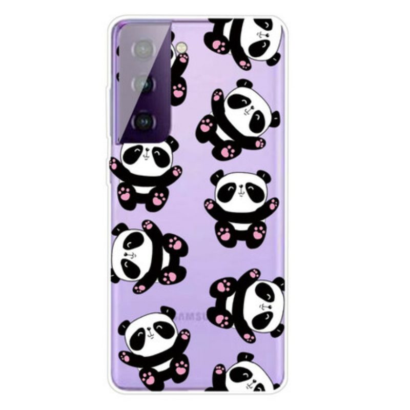 Telefoonhoesje voor Samsung Galaxy S21 FE Top Panda's Plezier