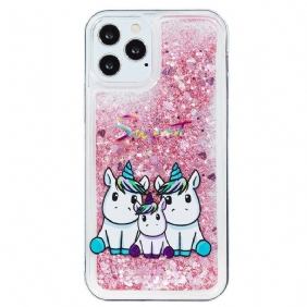 Hoesje voor iPhone 15 Pro Max Eenhoornglitter