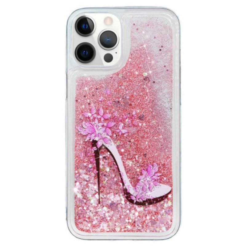 Hoesje voor iPhone 15 Pro Max Paillettenpomp