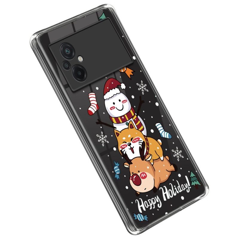 Hoesje voor Poco M5 Kerstmis