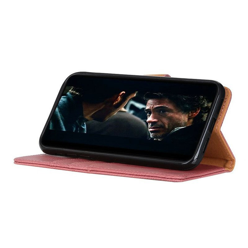 Folio-hoesje voor Huawei Y7p Imitatieleer Khazneh