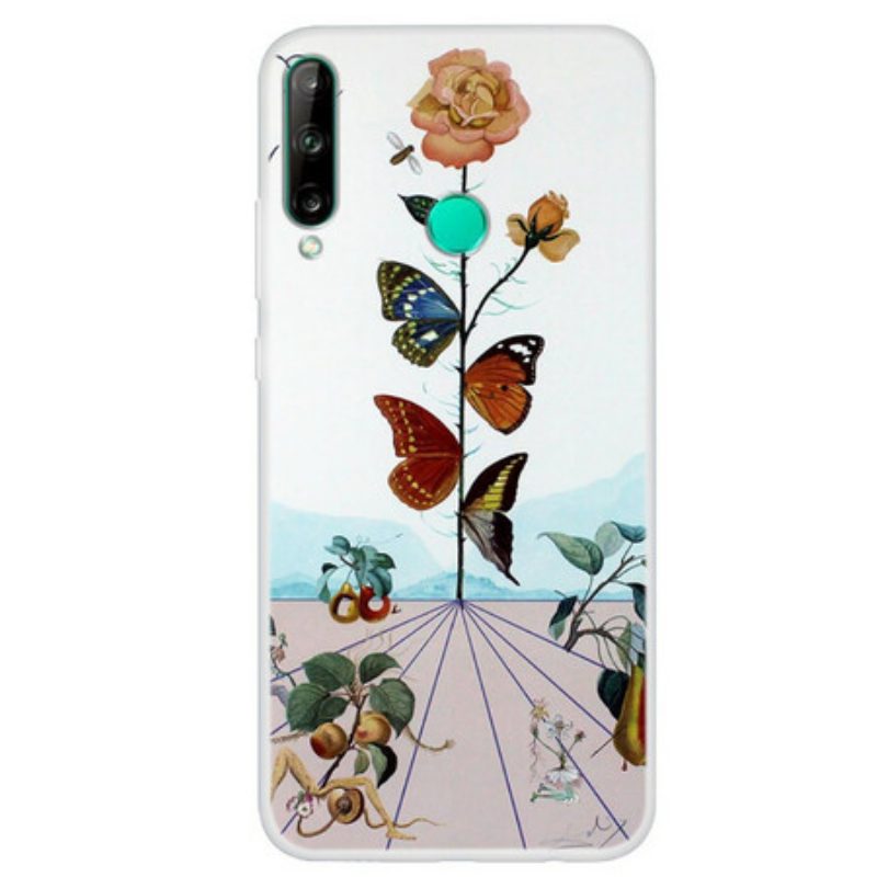 Hoesje voor Huawei Y7p Natuur Vlinders