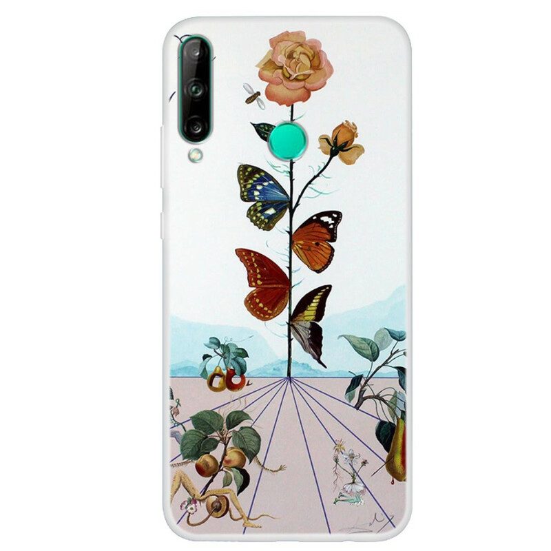 Hoesje voor Huawei Y7p Natuur Vlinders