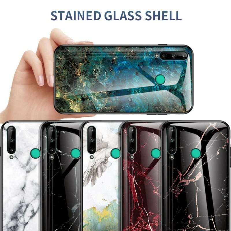 Telefoonhoesje voor Huawei Y7p Premium Kleuren Gehard Glas