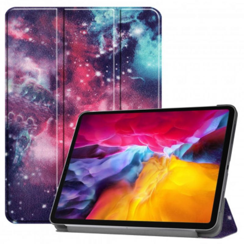 Bescherming Hoesje voor iPad Pro 11" (2022) Space Pennenhouder