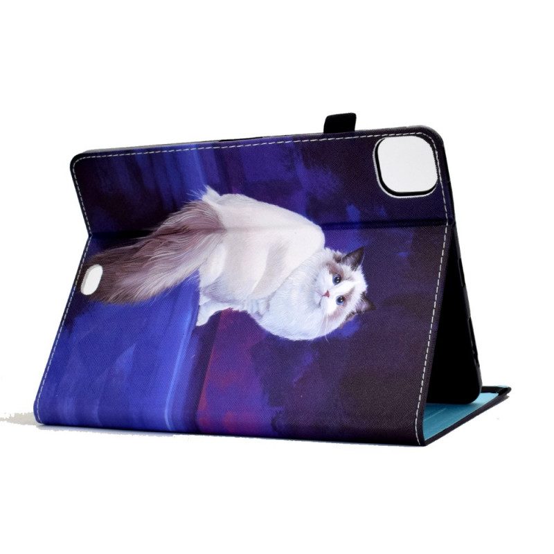 Case voor iPad Pro 11" (2022) Witte Kat