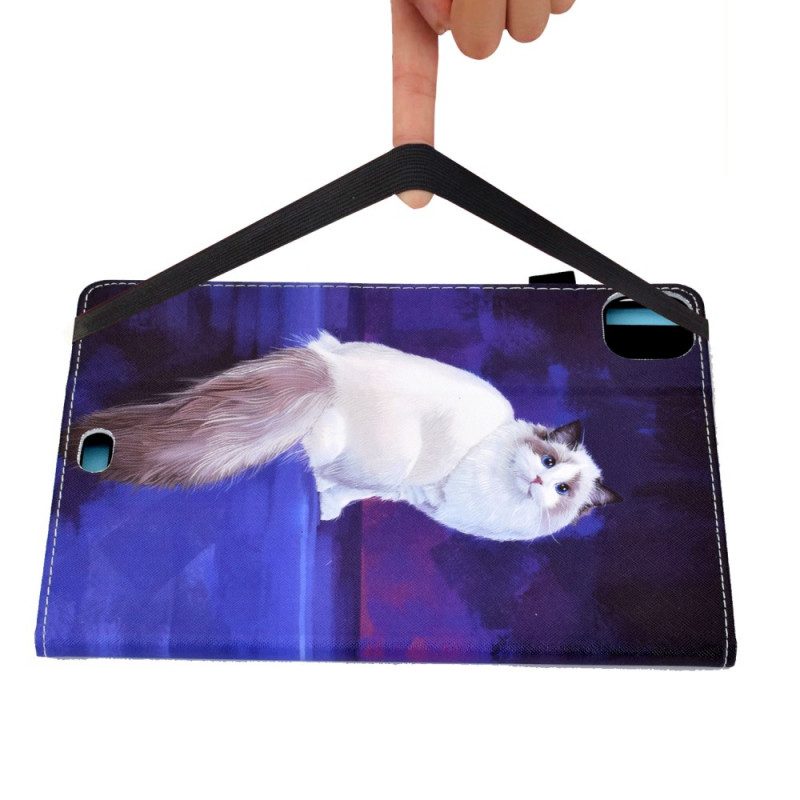 Case voor iPad Pro 11" (2022) Witte Kat