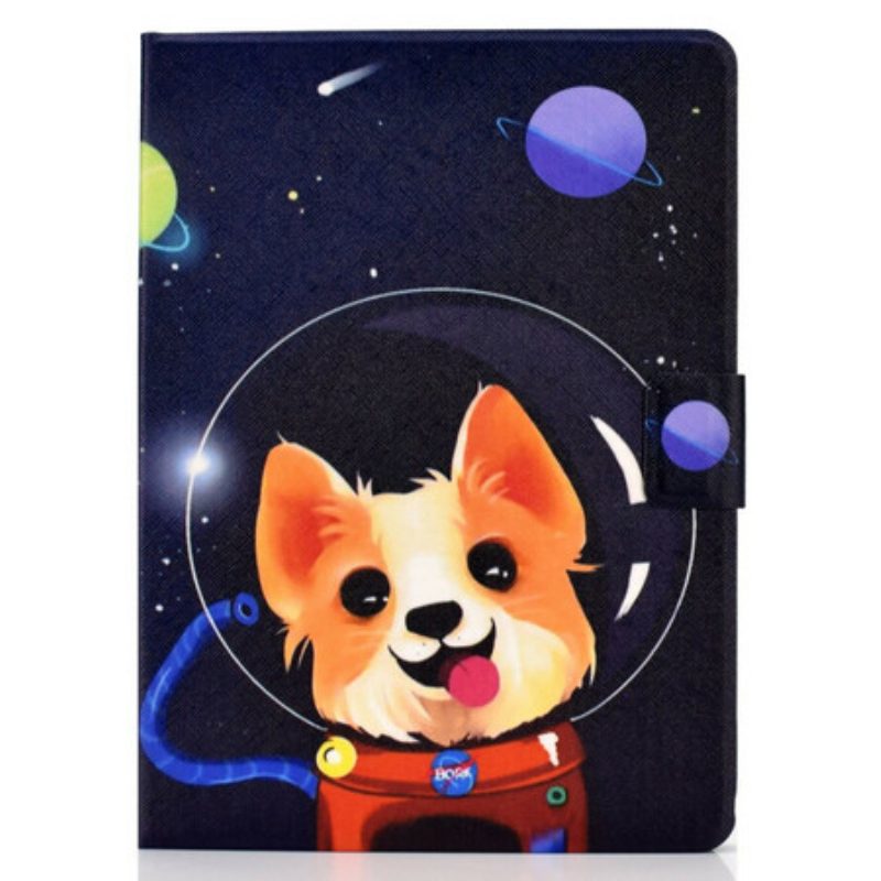 Leren Hoesje voor iPad Pro 11" (2022) Cosmo-hond