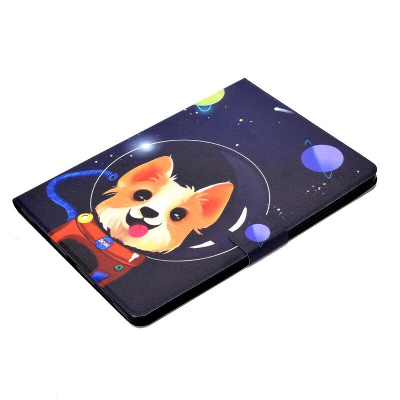 Leren Hoesje voor iPad Pro 11" (2022) Cosmo-hond