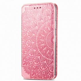 Bescherming Hoesje voor Samsung Galaxy A51 5G Folio-hoesje Mandala