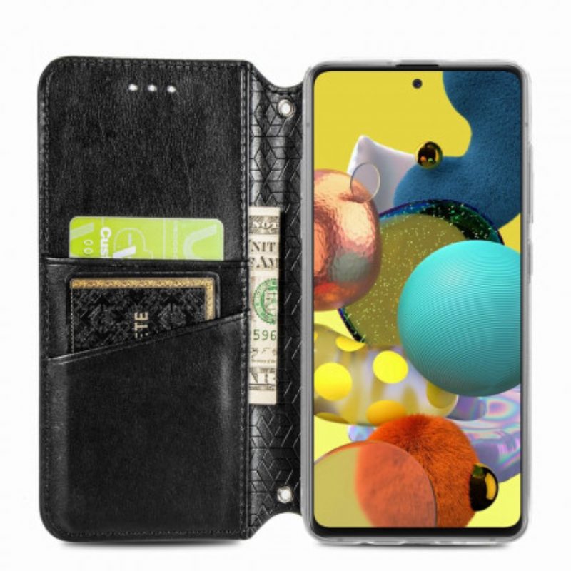 Bescherming Hoesje voor Samsung Galaxy A51 5G Folio-hoesje Mandala