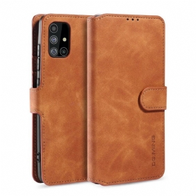 Flip Case voor Samsung Galaxy A51 5G Dg.ming Retro