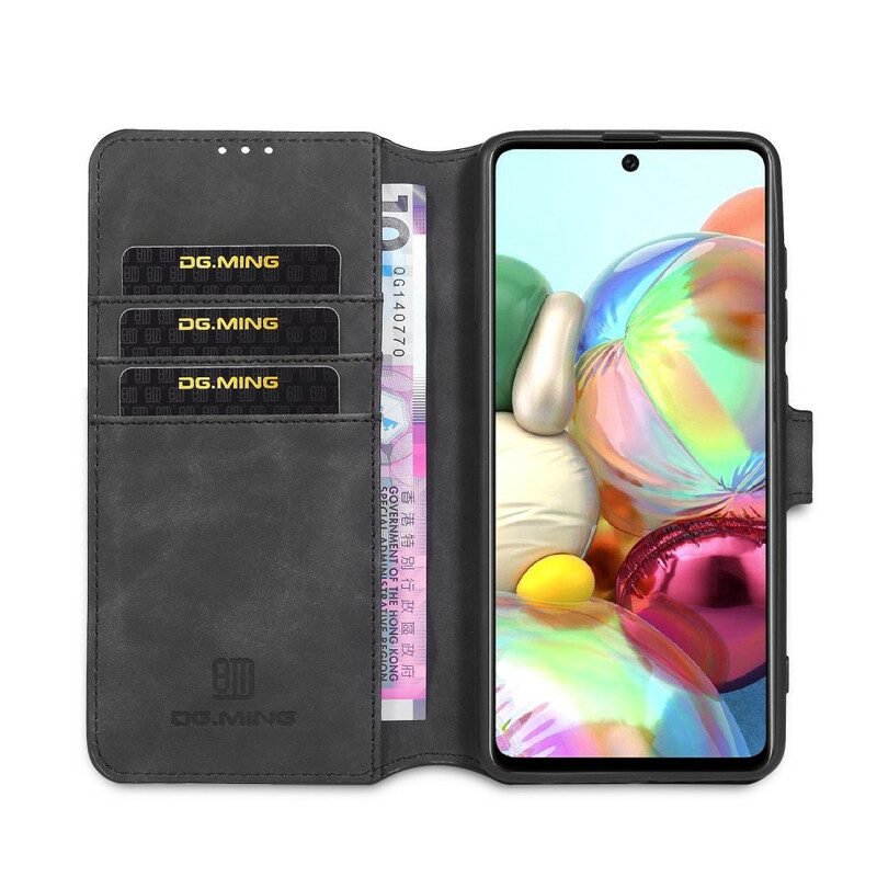 Flip Case voor Samsung Galaxy A51 5G Dg.ming Retro