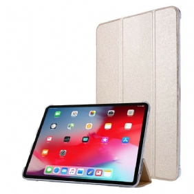 Bescherming Hoesje voor iPad Pro 12.9" (2020) Zijdetextuur Van Imitatieleer