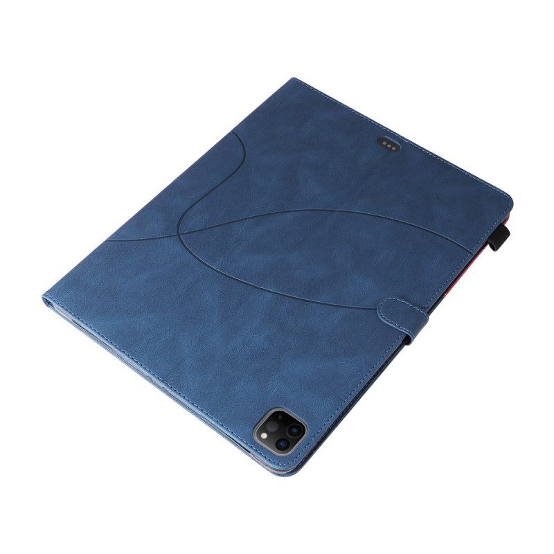 Folio-hoesje voor iPad Pro 12.9" (2020) Tweekleurig Ontwerp