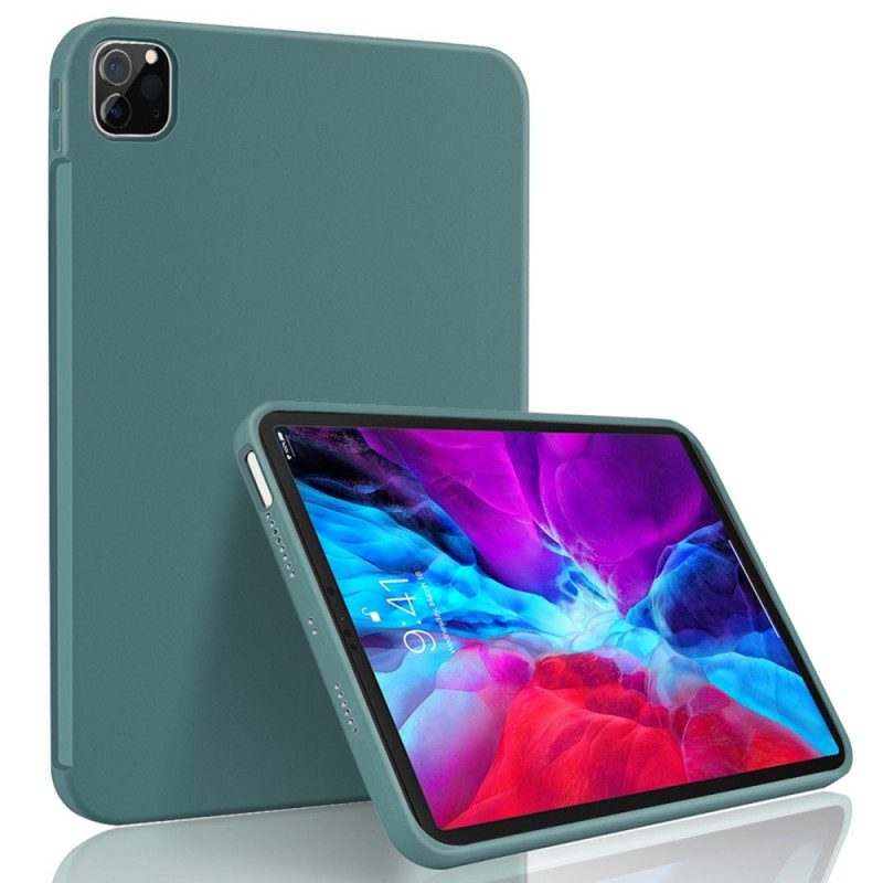 Telefoonhoesje voor iPad Pro 12.9" (2020) Vloeibaar Silicium