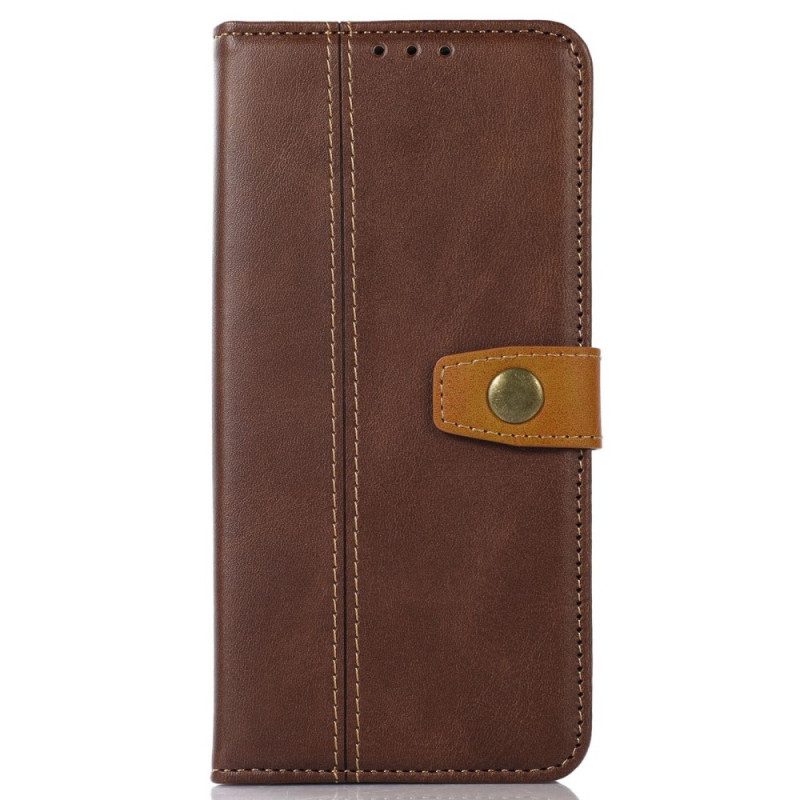 Flip Case voor Oppo Reno 7 Met Riem