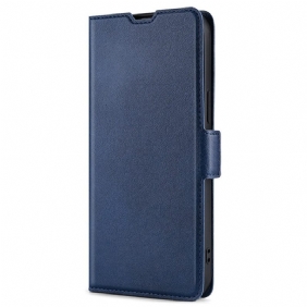 Leren Hoesje voor Oppo Reno 7 Finesse Dubbele Sluiting