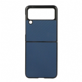 Hoesje voor Samsung Galaxy Z Flip 3 5G Folio-hoesje Koolstofvezel