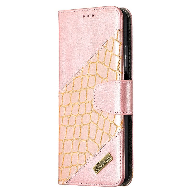 Flip Case voor Xiaomi Mi 10T Lite Krokodillenleer